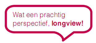 Wat een prachtig perspectief, Longview!